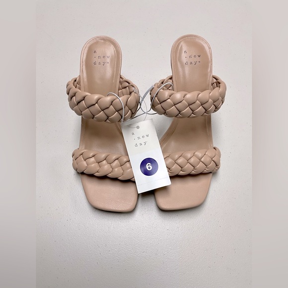 Women's Basil Mule Heels - A New Day - Picture 3 of 13